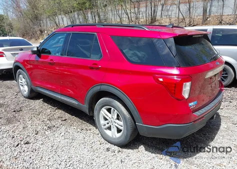 2021 Ford Explorer Xlt from USA, damaged, VIN 1FMSK8DH4MGC47581